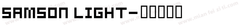 Samson Light字体转换